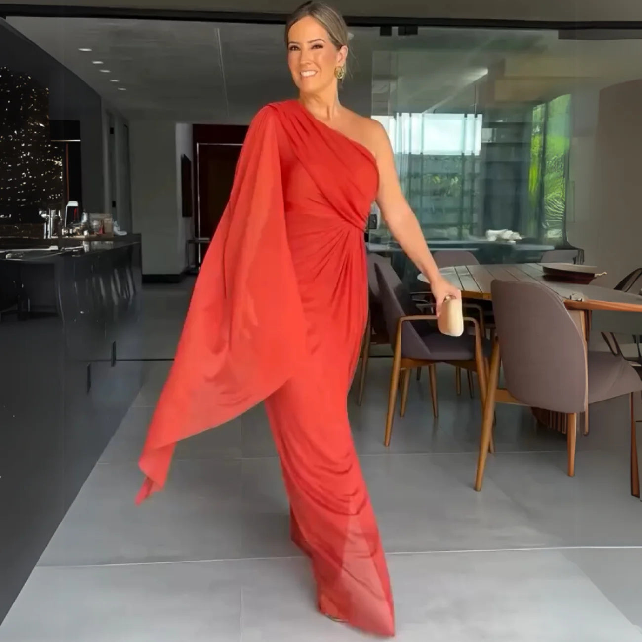 Vestido Pazzolo Vermelho / P vt303