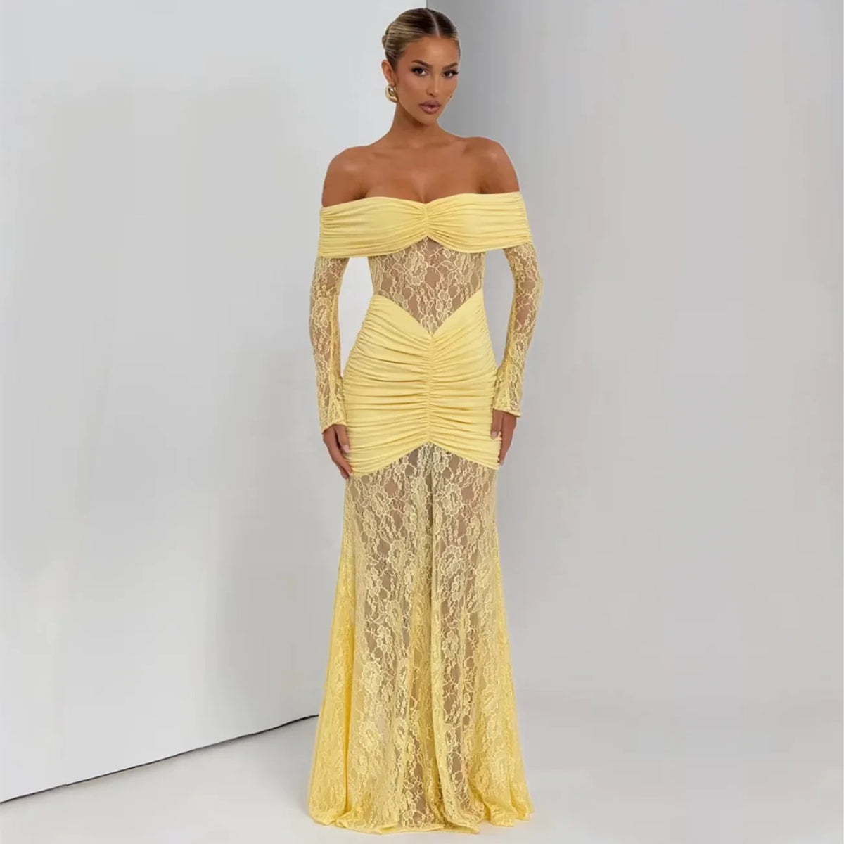 Vestido Santorini Amarelo / P vt385