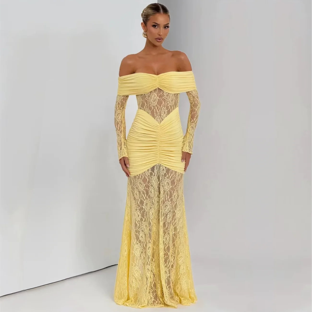 Vestido Santorini Amarelo / P vt385